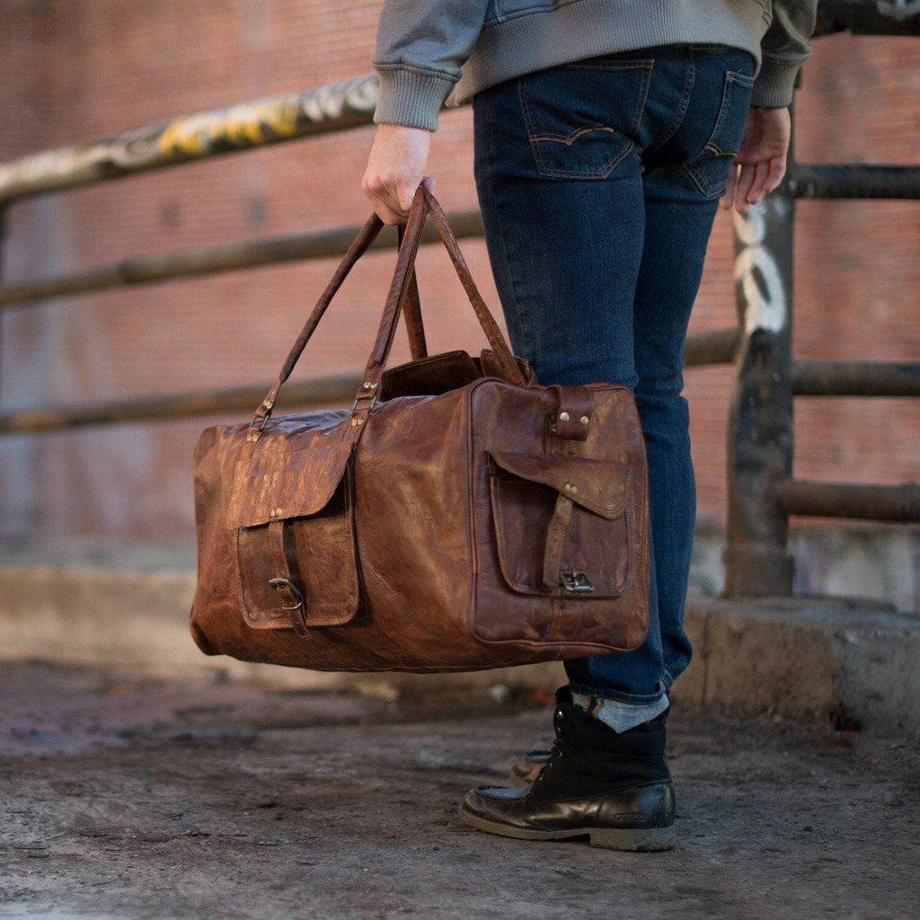 The Portland Duffle Classy Leather Bags