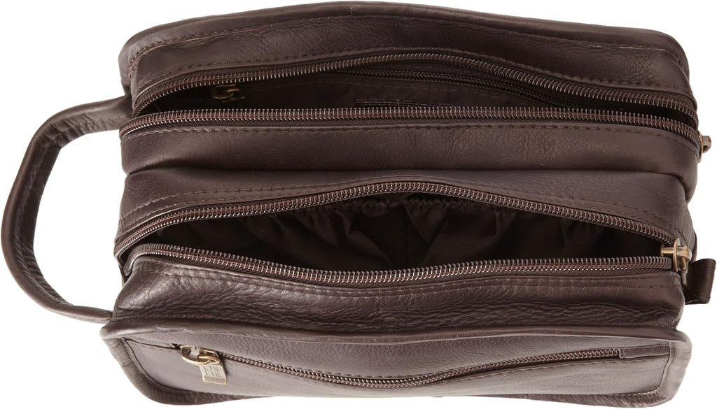 Claire Chase Luxury Leather Travel Kit - LuggageDesigners