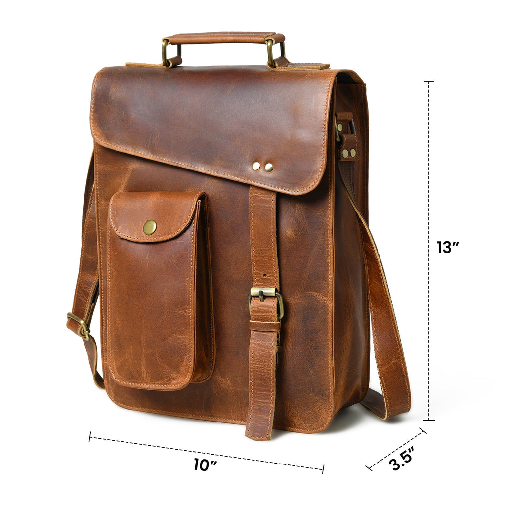 Vintage Explorer Shoulder Crossbody Bag Classy Leather Bags
