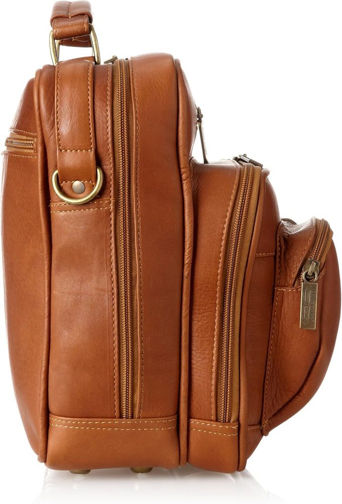 Claire Chase Jumbo Leather Man Bag - LuggageDesigners