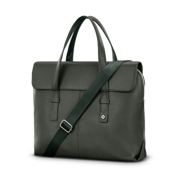 Samsonite Mobile Solution 2 Leather Convertible Brief Samsonite