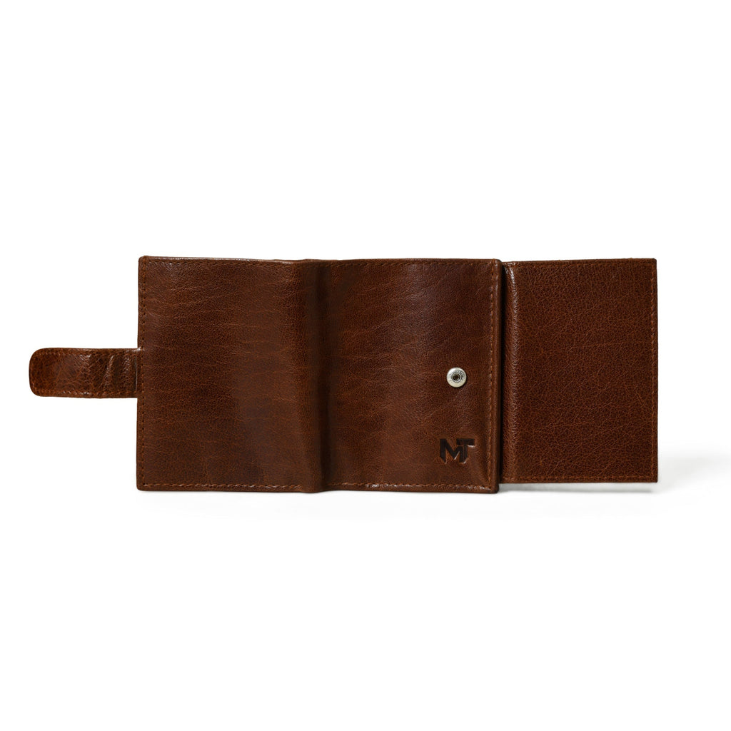 UrbanEdge Wallet cum Card Holder - With Aluminium Case Classy Leather Bags