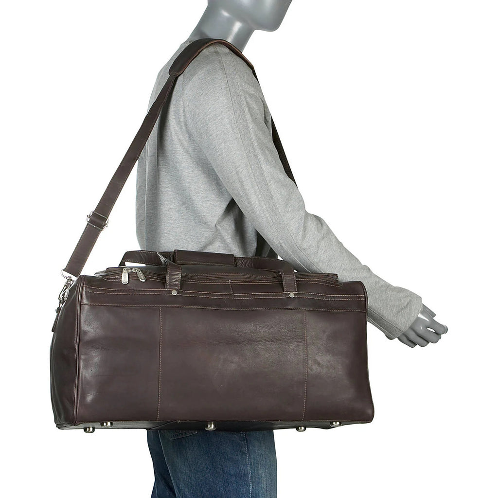 Piel Leather Travelers Select Medium Duffel Bag