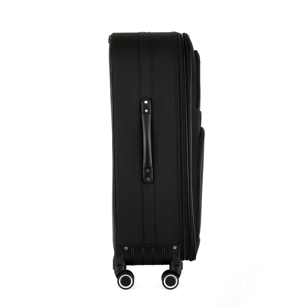 Grace Soft side Lightweight Expandable with 360° Dual Spinning Wheels and Combo Lock – Includes 32", 28", 24", 20" 4-Piece Luggage Set - LuggageDesigners