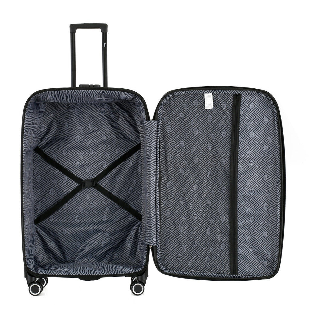 Grace Soft side Lightweight Expandable with 360° Dual Spinning Wheels and Combo Lock – Includes 32", 28", 24", 20" 4-Piece Luggage Set - LuggageDesigners