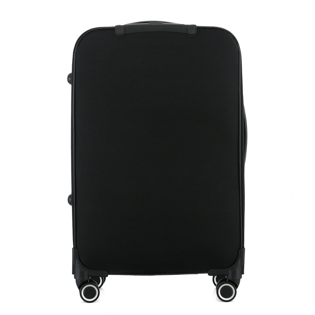 Casey Soft side Lightweight Expandable with 360° Dual Spinning Wheels and Combo Lock – Includes 28", 24", 20" 3-Piece Luggage Set