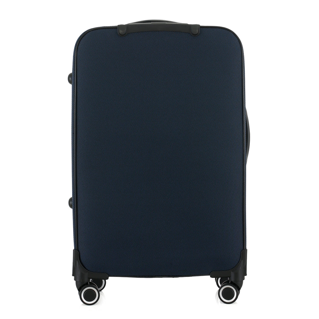 Casey Soft side Lightweight Expandable with 360° Dual Spinning Wheels and Combo Lock – Includes 28", 24", 20" 3-Piece Luggage Set