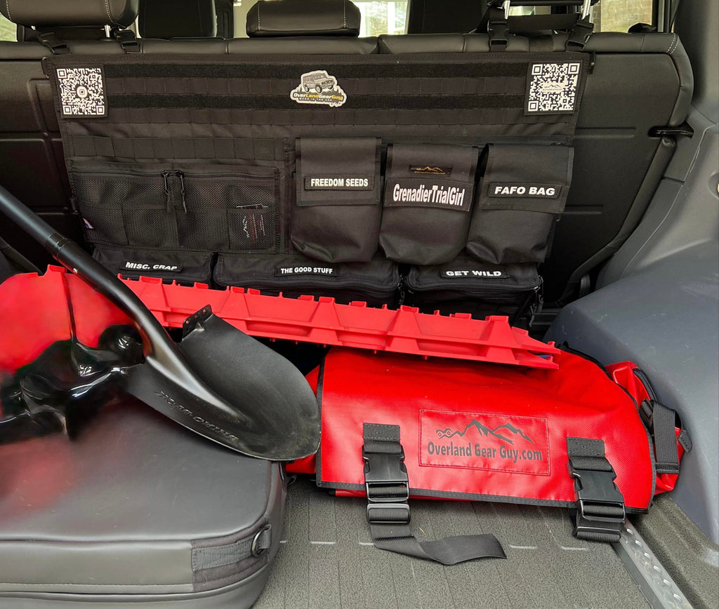 Rear Bench Seat Organizer Overland Gear Guy