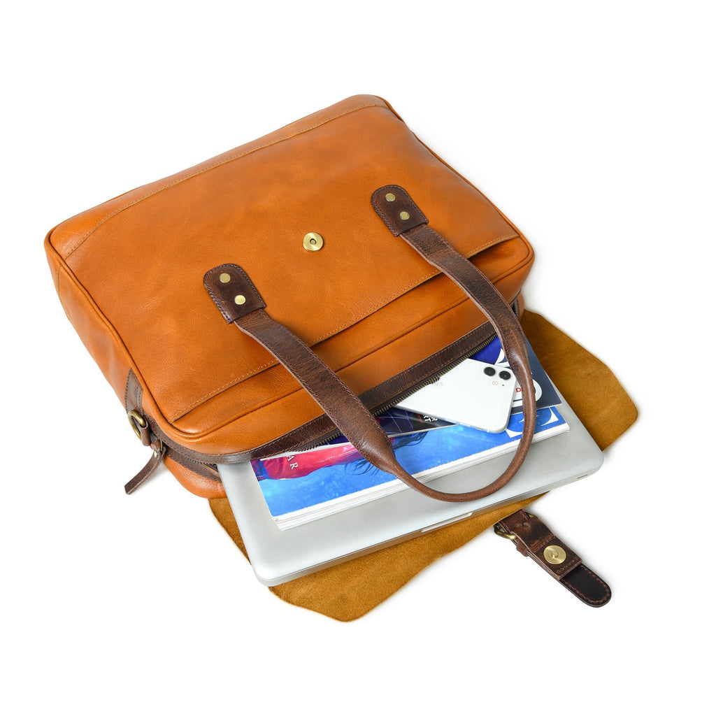 Executive Travel Briefcase Satchel Bag Classy Leather Bags