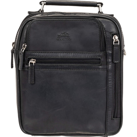 Mancini Buffalo Large Unisex Leather Travel Bag Mancini