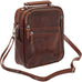 Mancini Buffalo Large Unisex Leather Travel Bag Mancini