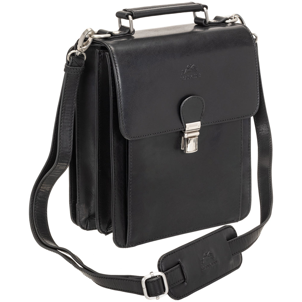 Mancini Buffalo Unisex Bag with Organizer on the Back Mancini