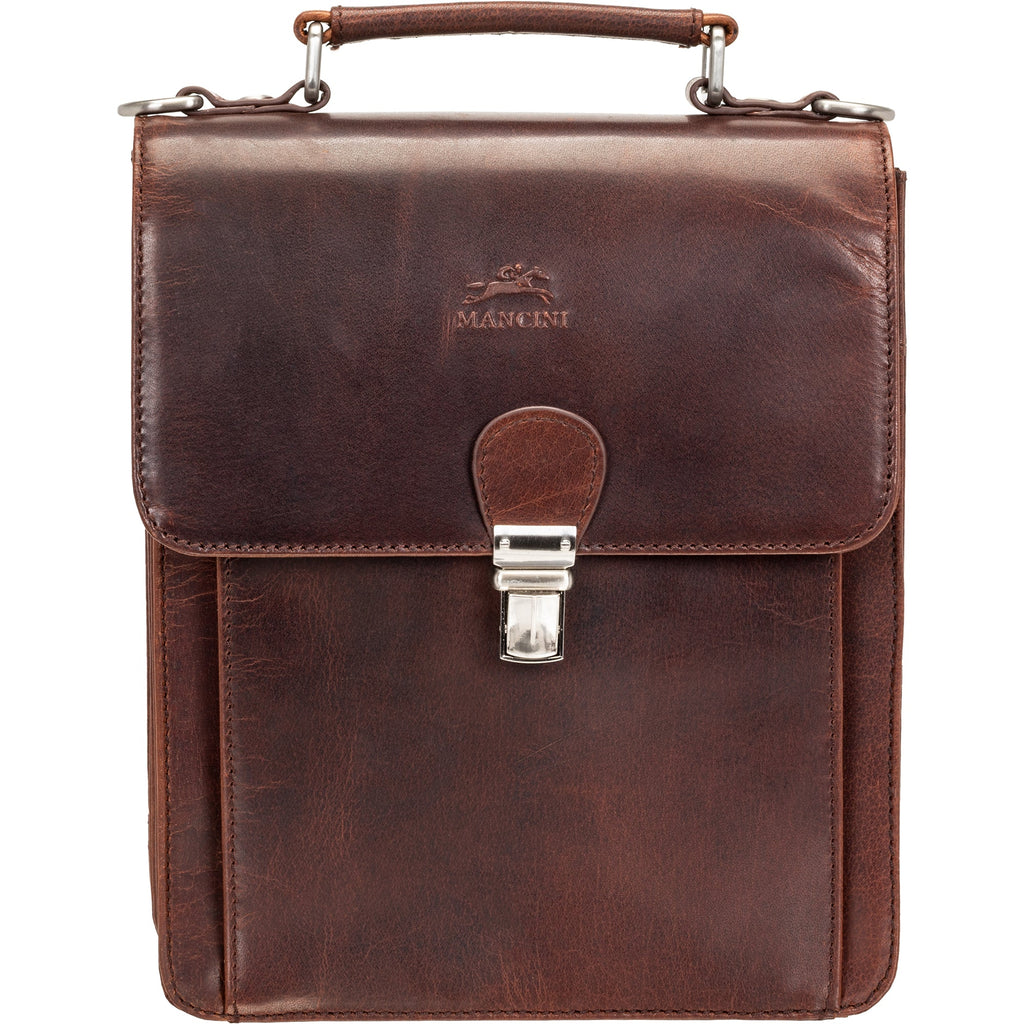 Mancini Buffalo Unisex Bag with Organizer on the Back Mancini