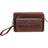Mancini Buffalo Unisex Bag with Zippered Organizer Pocket Mancini