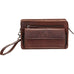 Mancini Buffalo Unisex Bag with Zippered Organizer Pocket Mancini