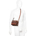 Mancini Buffalo Unisex Bag with Zippered Organizer Pocket Mancini