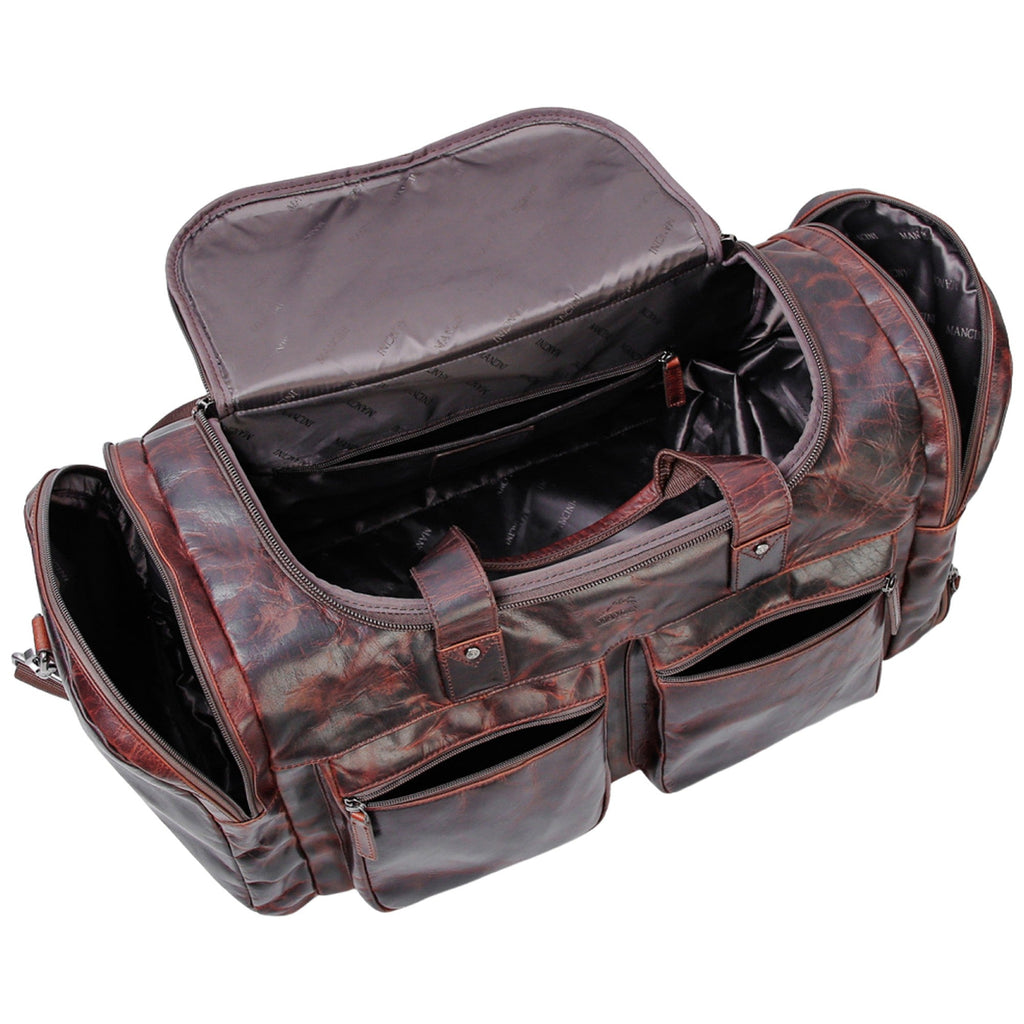 Mancini Buffalo Large Duffle Travel Bag Mancini