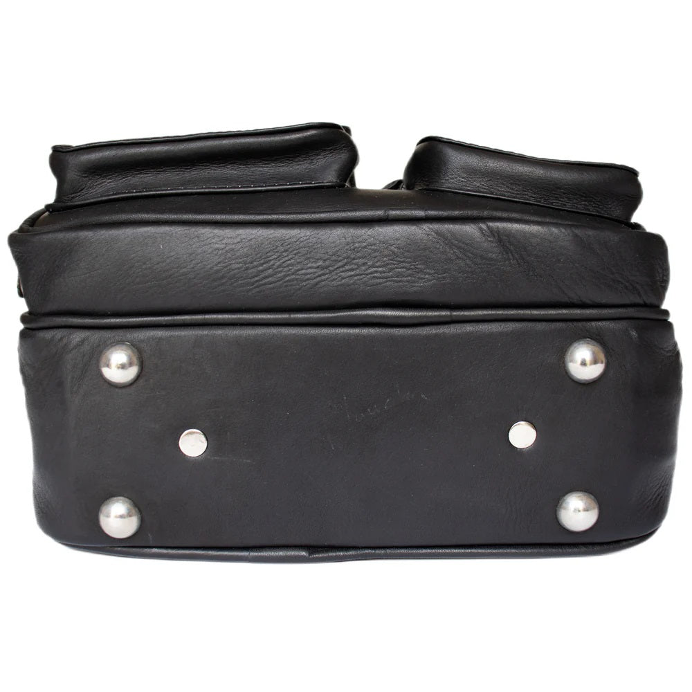 Piel Leather Deluxe Shoulder Bag
