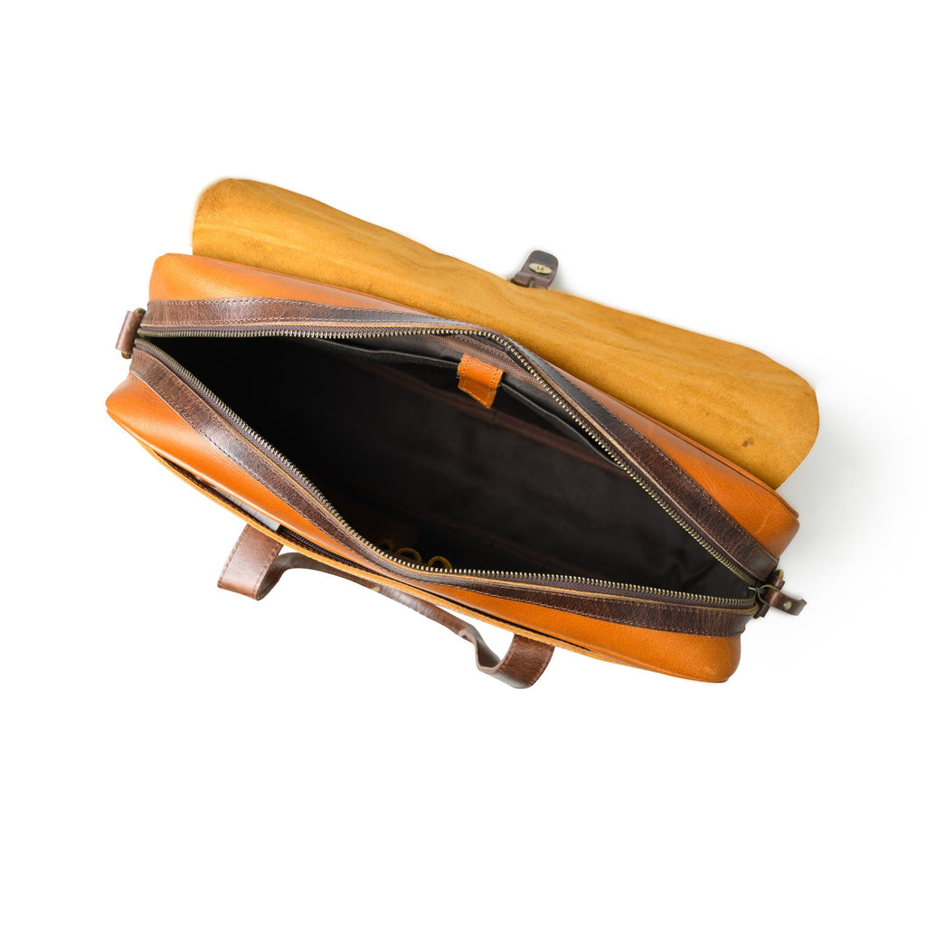 Executive Travel Briefcase Satchel Bag Classy Leather Bags