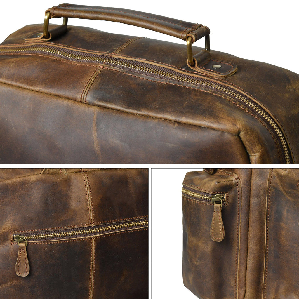 Barclay Buffalo Backpack Classy Leather Bags