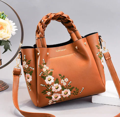 New Floral Women's Handbag and Crossbody Bag Trendy Attic Store01