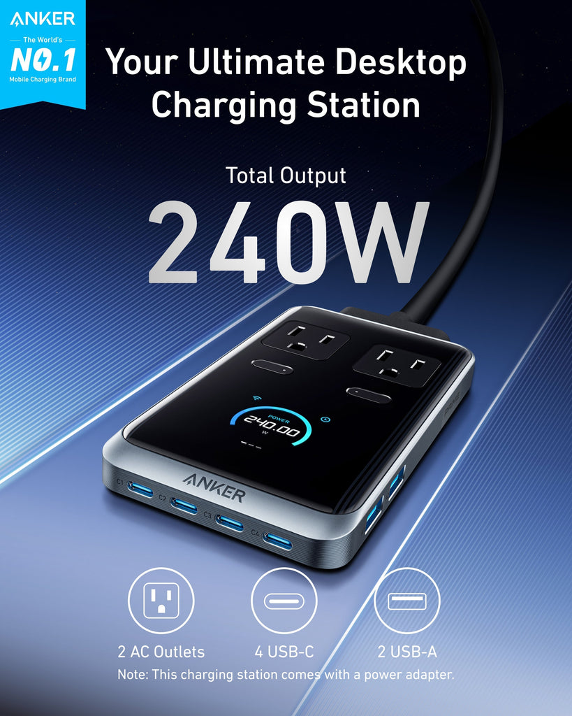 Anker Prime Charging Station (8-in-1, 240W) Anker