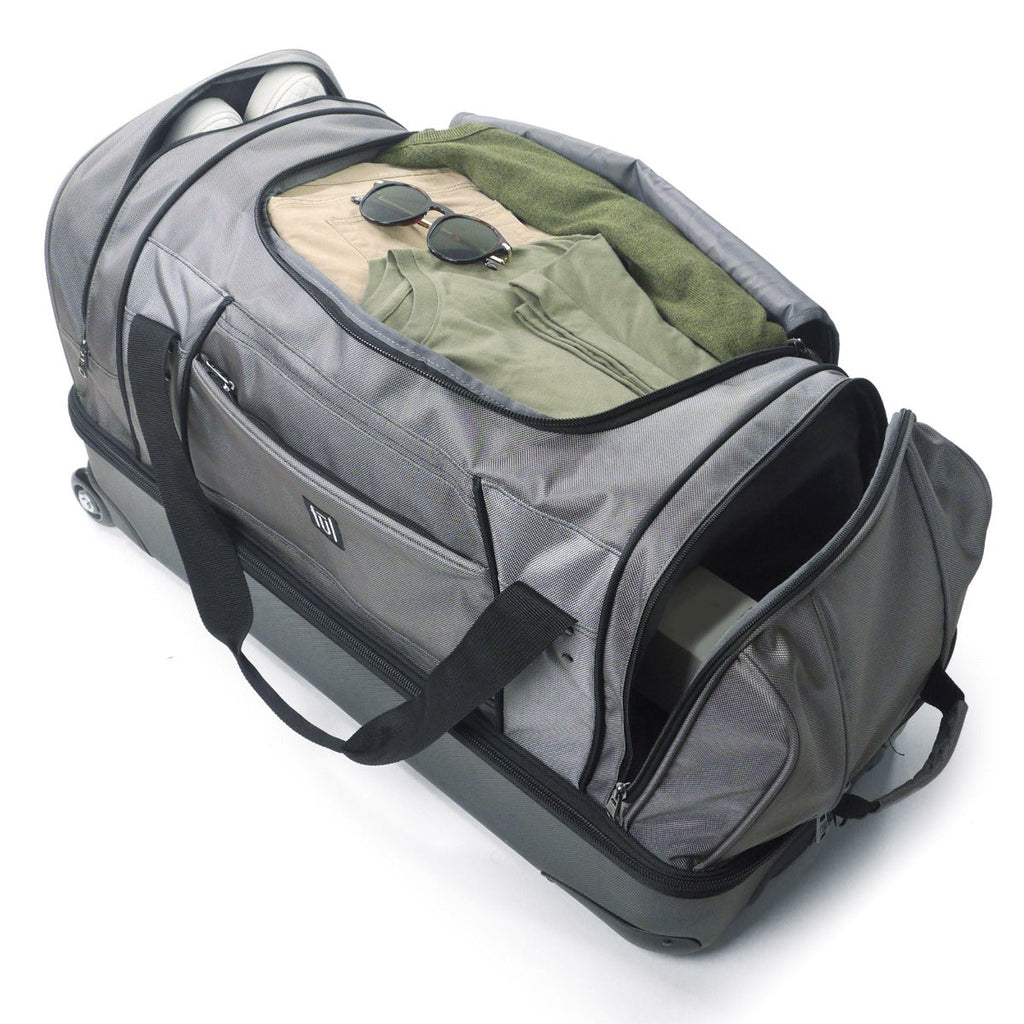 Workhorse Series 30" Split Level Grey FŪL Rolling Duffel Bag Ful Luggage