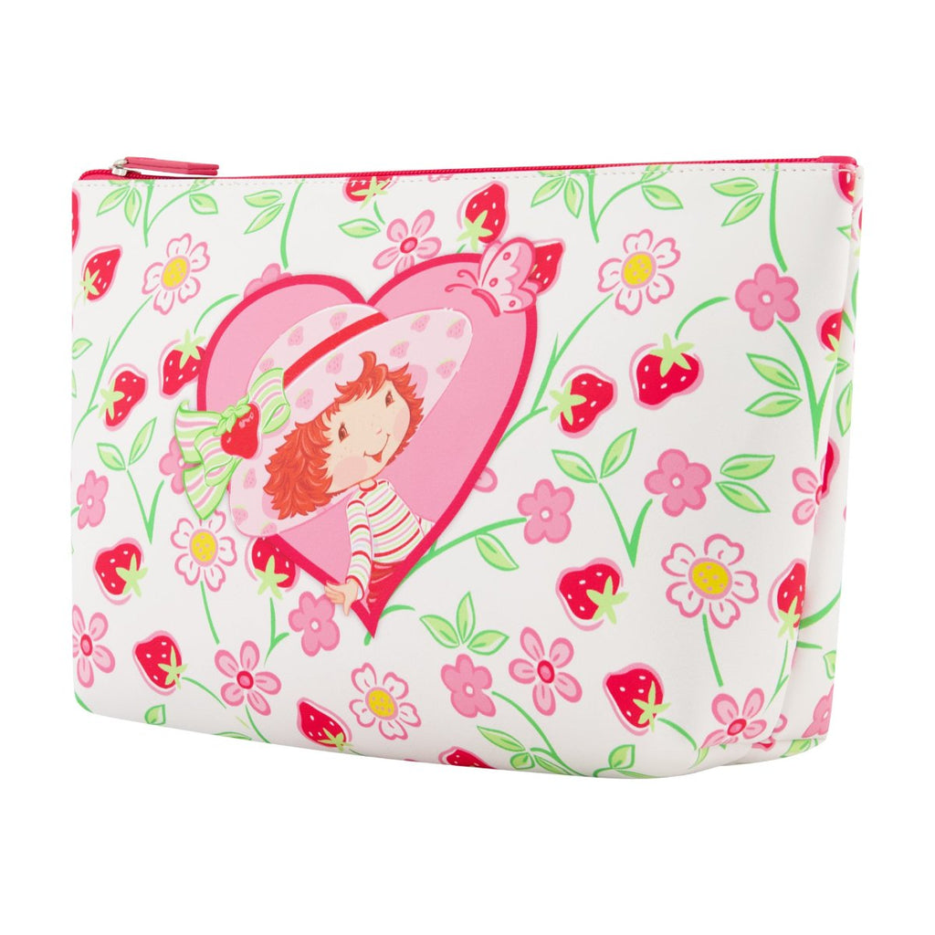 Strawberry Shortcake Heart Trapezoid Cosmetic Bag Ful Luggage