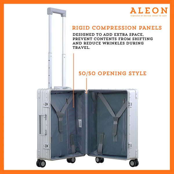 Aleon 21″ Aluminum Classic Carry-On Aleon