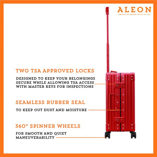 Aleon 21″ Aluminum Classic Carry-On Aleon