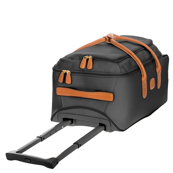 Bric's Firenze 21" Carry On Rolling Duffel Cream Brics