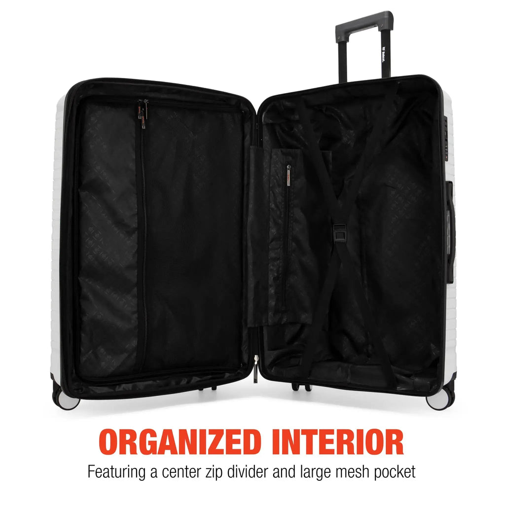 Trencher 3 Piece Expandable Tough Luggage Set Travellty