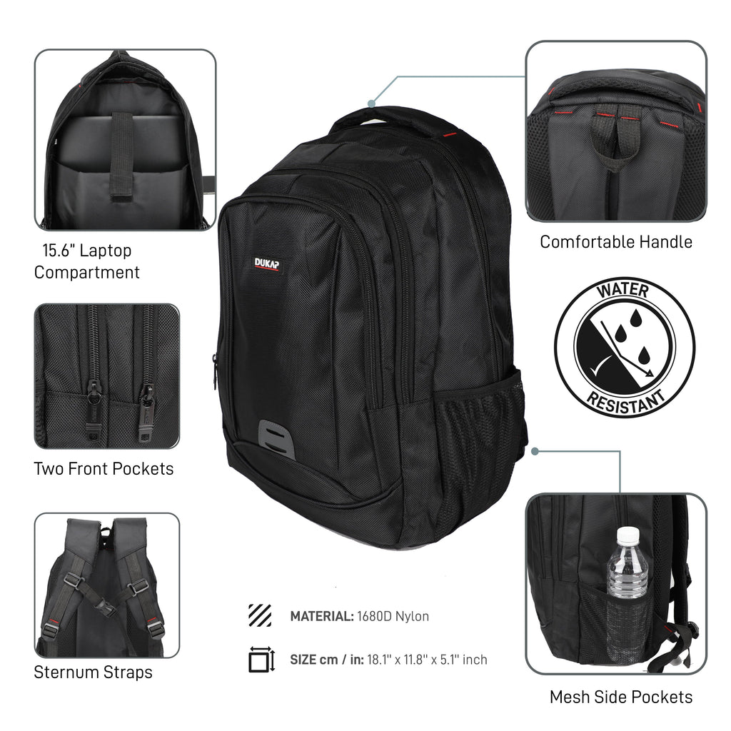 NORIC Executive 15.6'' Laptop Backpack Dukap