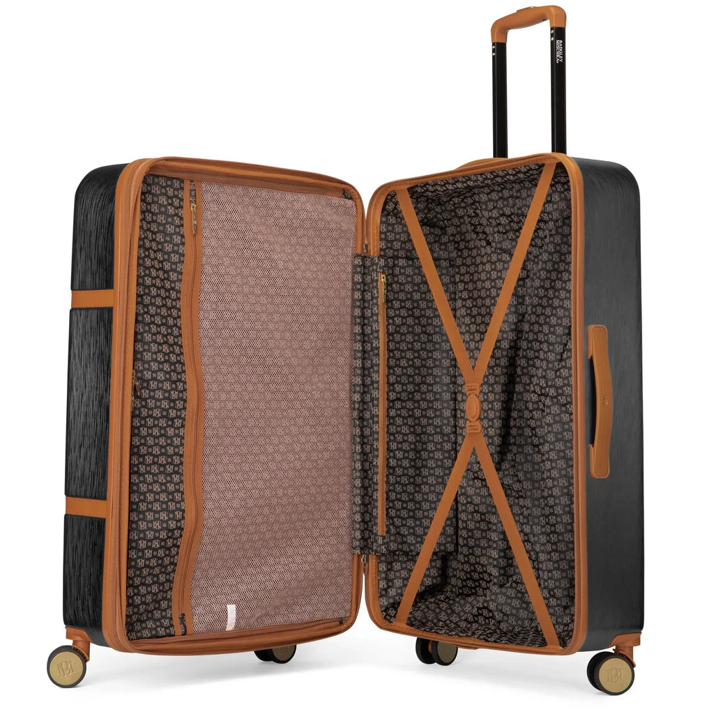 Grace 3 Piece Expandable Retro Luggage Set Travellty