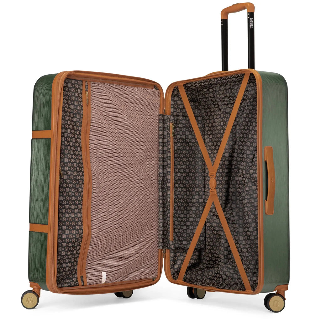 Grace 3 Piece Expandable Retro Luggage Set Travellty