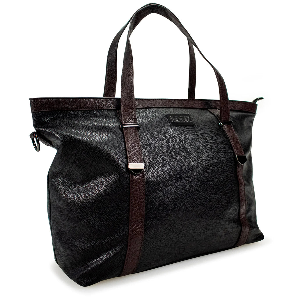 Anna XL Vegan Leather Weekender Duffel Bag Travellty