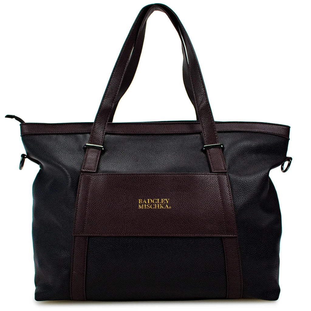 Anna XL Vegan Leather Weekender Duffel Bag Travellty