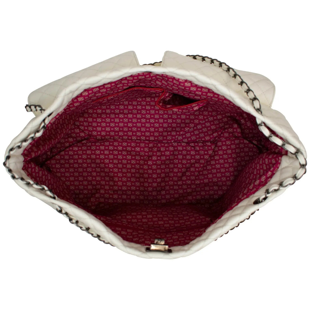 Diana Quilted Vegan Leather Weekender Duffel Bag Travellty