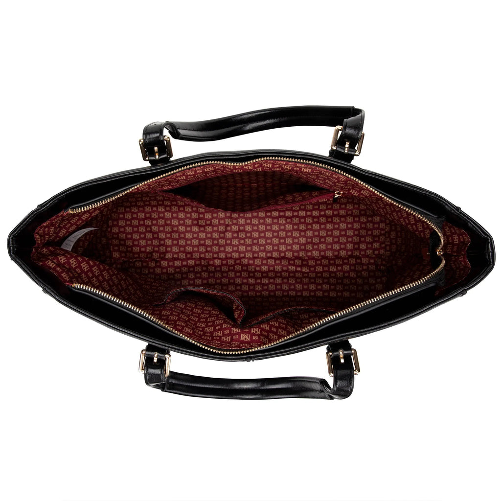 Julia Rustic Vegan Leather Weekender Duffel Bag Travellty