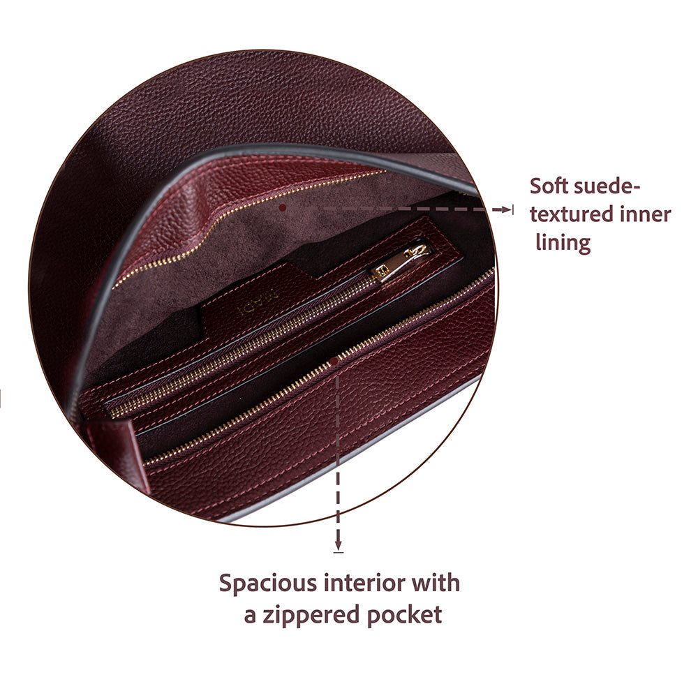 Elena Women's Leather Bag Mizuri Leather