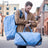 Baby Blue Leather Patented Carry-On Backpack (Only 300 Made) Sole Premise