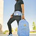 Baby Blue Leather Sling Bag Sole Premise