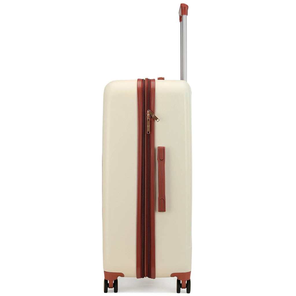 Mia 3 Piece Expandable Retro Luggage Set Travellty