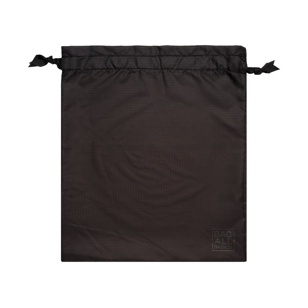 Packing Bags Set in Recycled Nylon, 5-pack, Black Bag-all