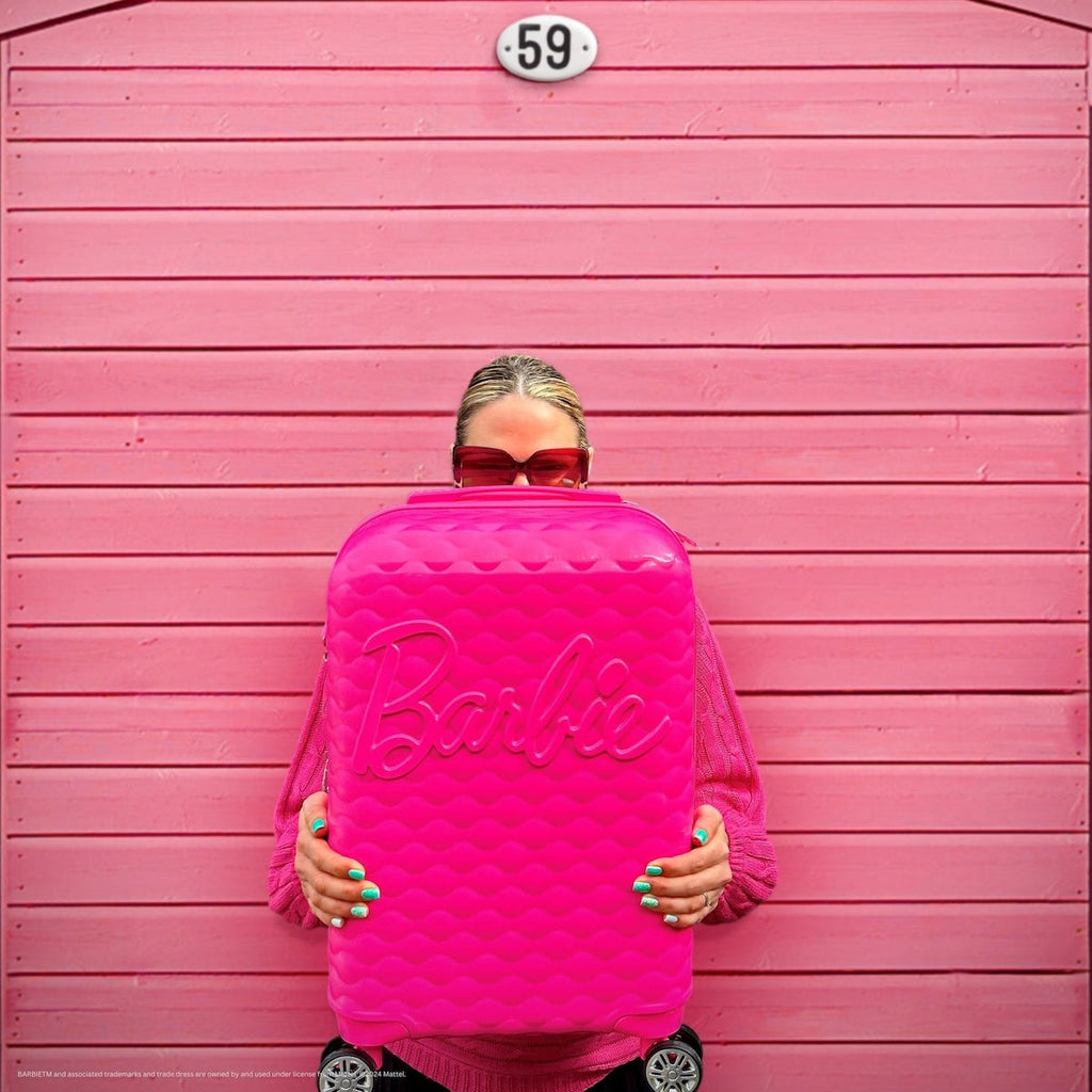 Barbie™ 3D Quilted Texture 22.5" Carry-on Luggage Ful Luggage