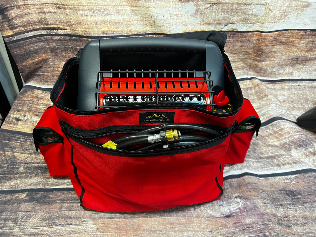 BIG Buddy Heater Bag w/bottle pouches Overland Gear Guy