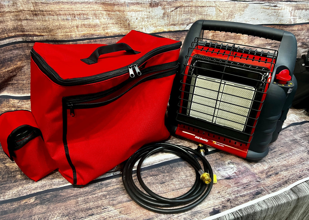 BIG Buddy Heater Bag w/bottle pouches Overland Gear Guy