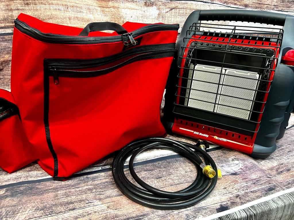 BIG Buddy Heater Bag w/bottle pouches Overland Gear Guy