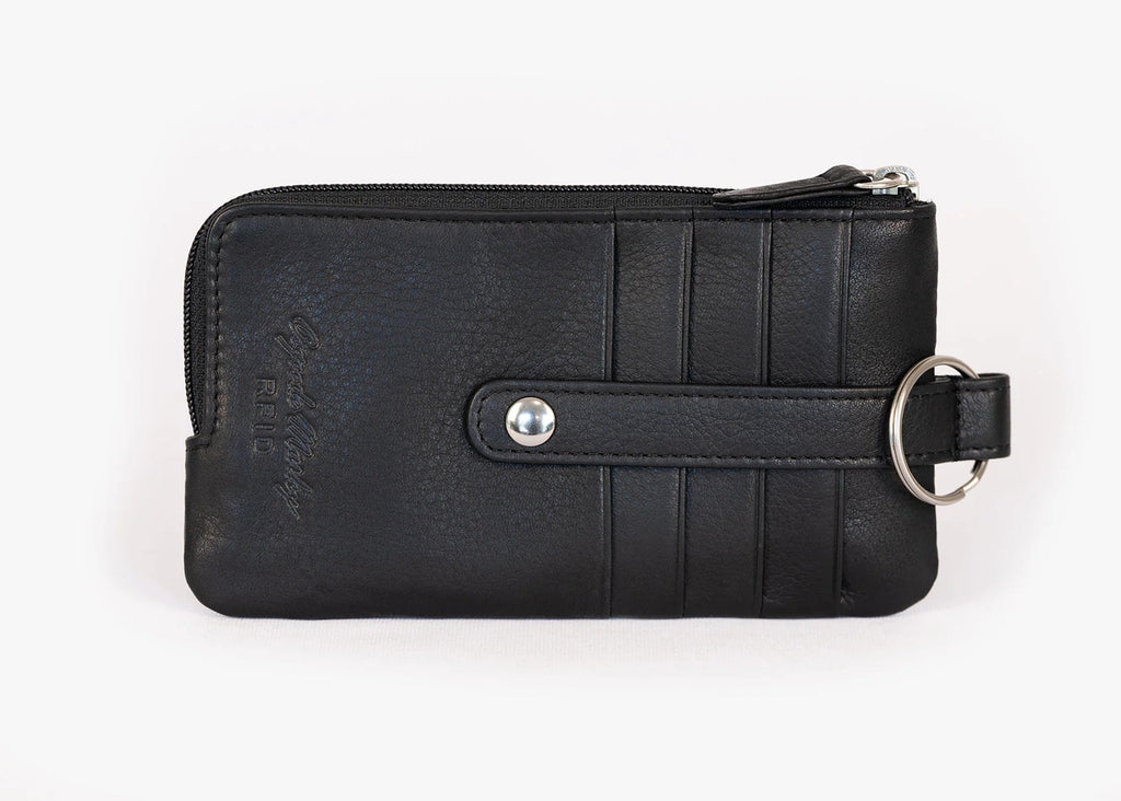 Osgoode Marley Card Holder with Zip Pocket 1616 Osgoode Marley
