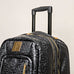 Black Monogram Leather Carry-On Roller Bag (Only 150 Made) Sole Premise